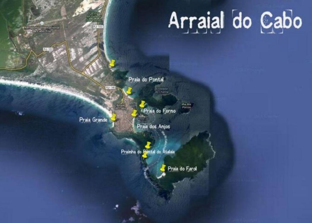 Apartamento Temporada Em Arraial Do Cabo, Villa Da Praia Acomoda Ate 8 Pessoas! Esterno foto